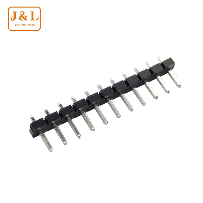 2.54mm Pitch 1*11P Single DIP 180° Tin-Plated Pin Header