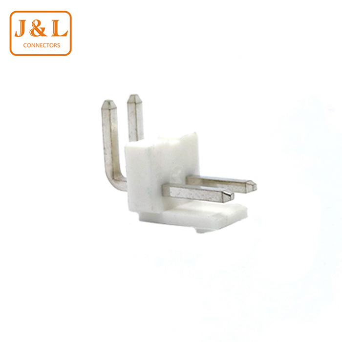 3.96mm Pitch 1*2P Single Row Right Angle 90° Wire to Board Connector