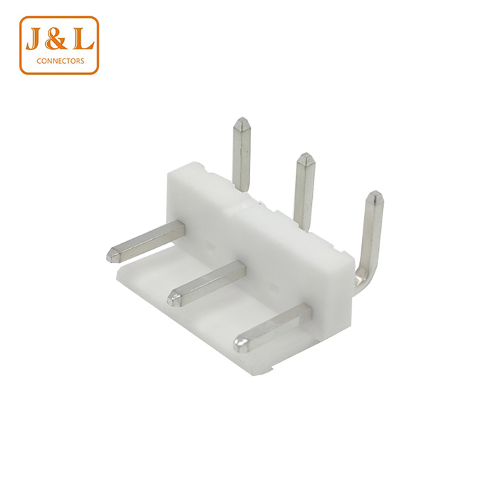 3.96mm Pitch 1*3P Single Row Right Angle 90° Wire to Board Connector